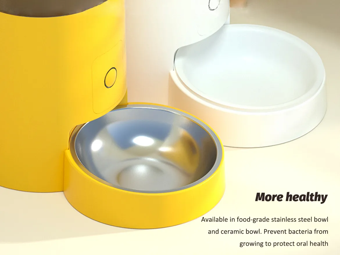 4L/6L WiFi Automatic Pet Feeder with Low Food Sensor