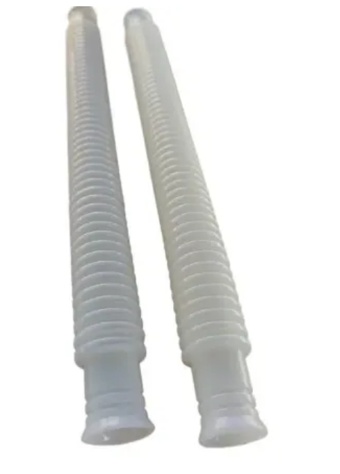 Plastic corrugated pipe is highly flexible