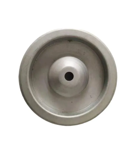 Round metal caps are functional