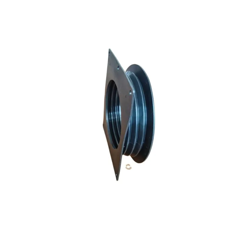 Rubber flange connection