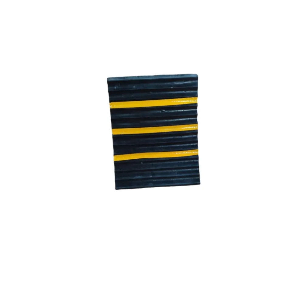 Wheel Stopper – Heavy-Duty Rubber Parking Curb, Reflective