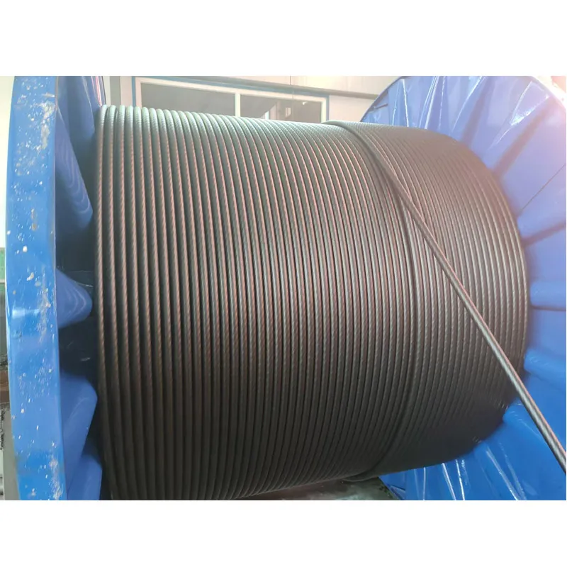 Steel Wire Rope Wrapped In Polyethylene Steel Wire Rope Wrapped In Polyethylene