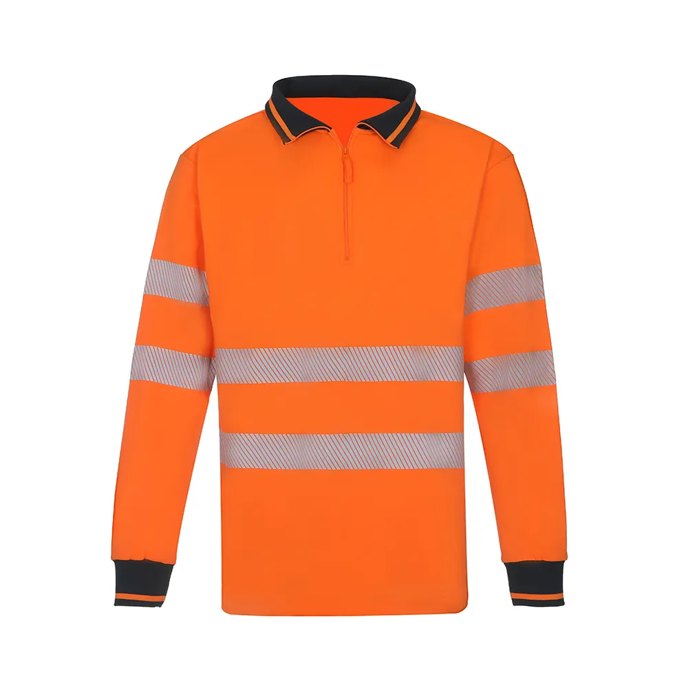 Hi Vis Safety Jacket - Waterproof, 360° Reflective, ANSI