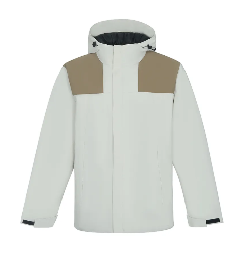 Winter Cotton Jacket for Men Reinforced Seams for Durability
