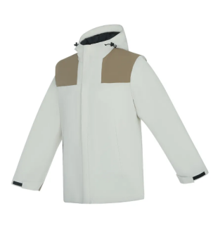 Winter Cotton Jacket for Men Reinforced Seams for Durability