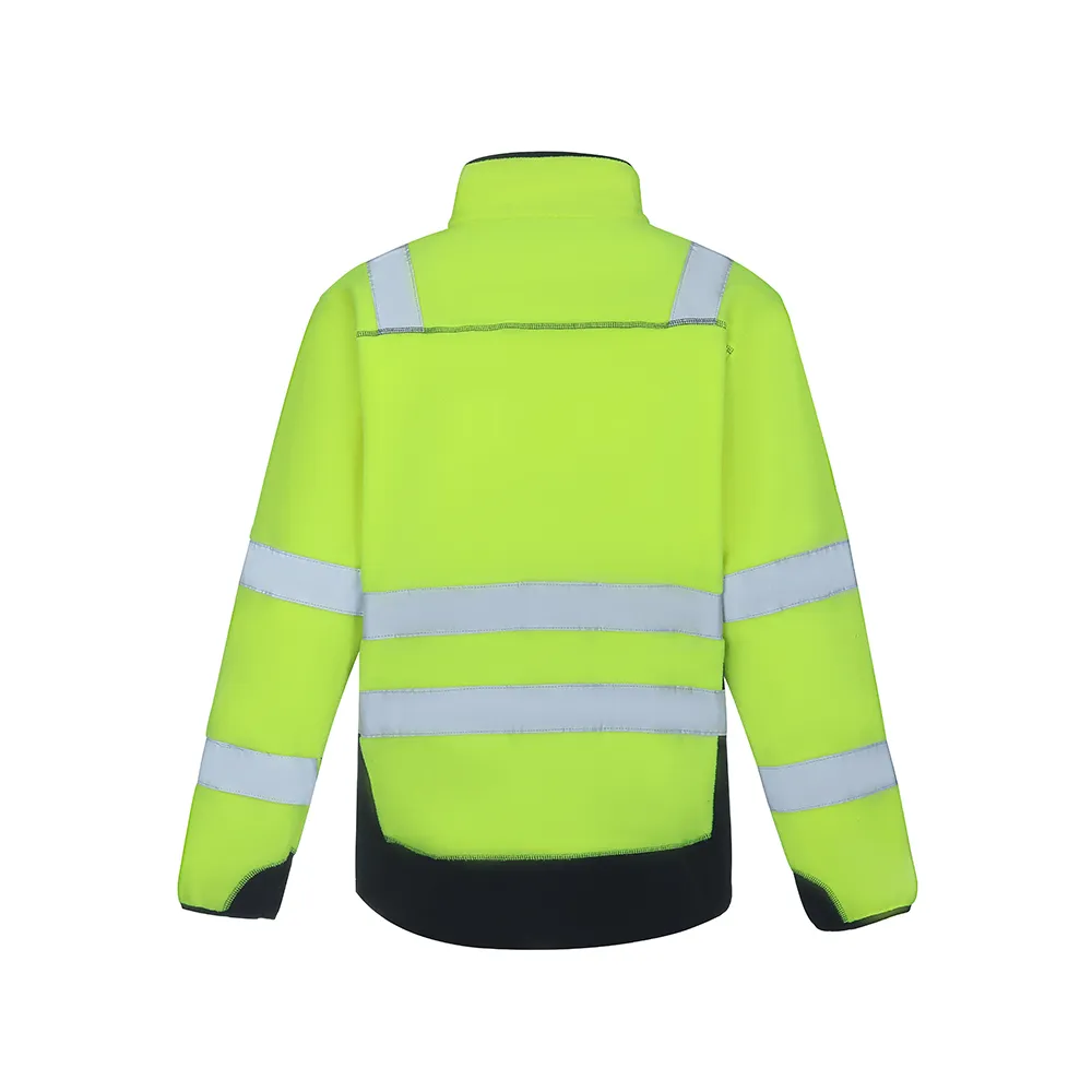 Pro Hi Vis Jacket: Safe, Warm Winter & Soft Comfort