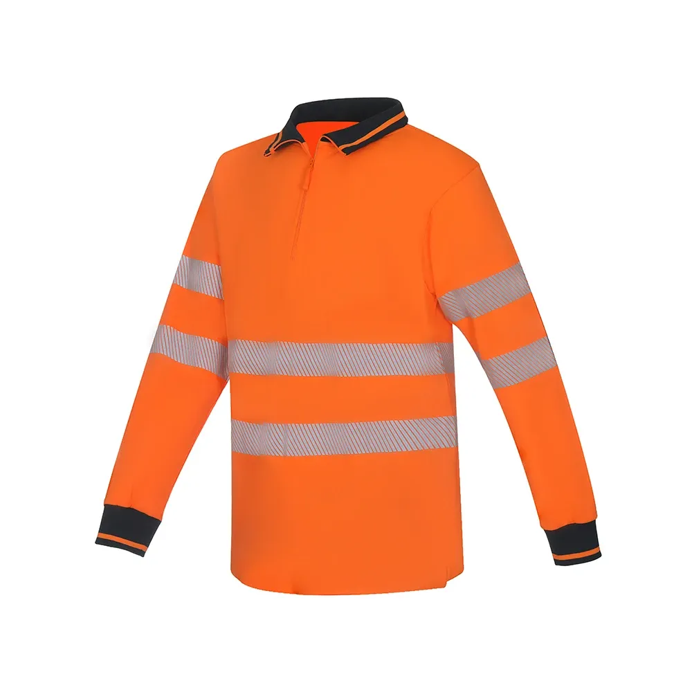 Custom Hi Vis Fleece Jacket for Branding and Corporate Use