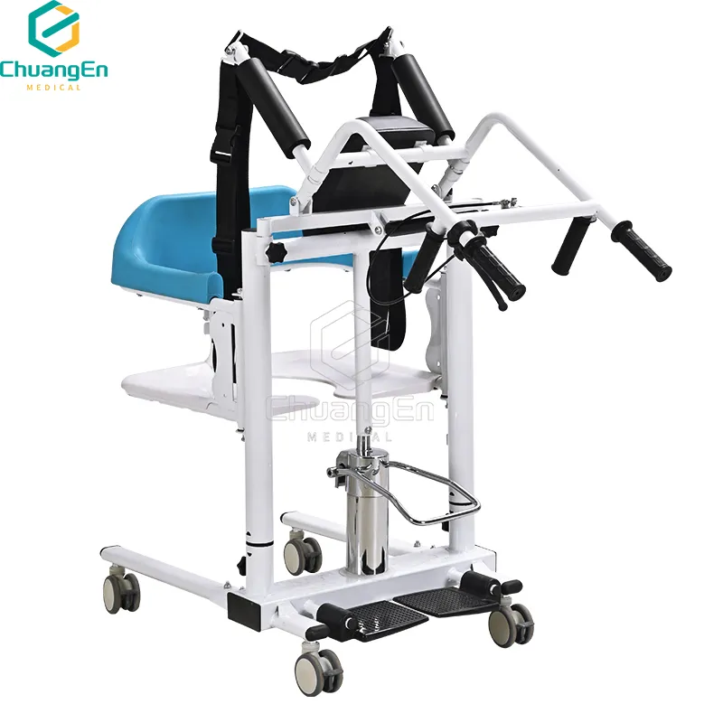 Safe Hydraulic Transfer Chair for Easy Patient & Elderly Lift