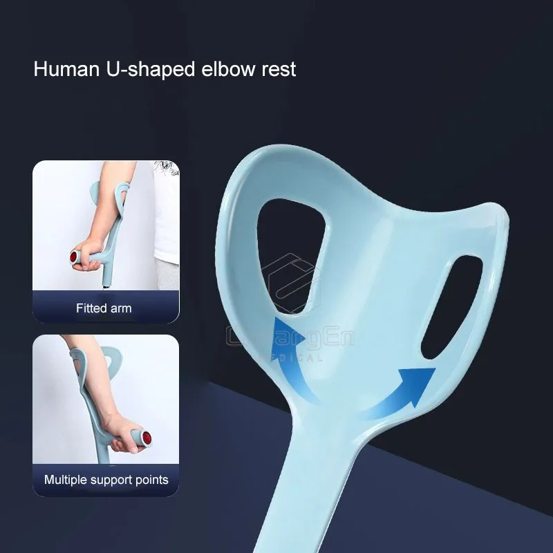 CS-02 Price cheap stretchable elbow crutches for Rehabilitated population