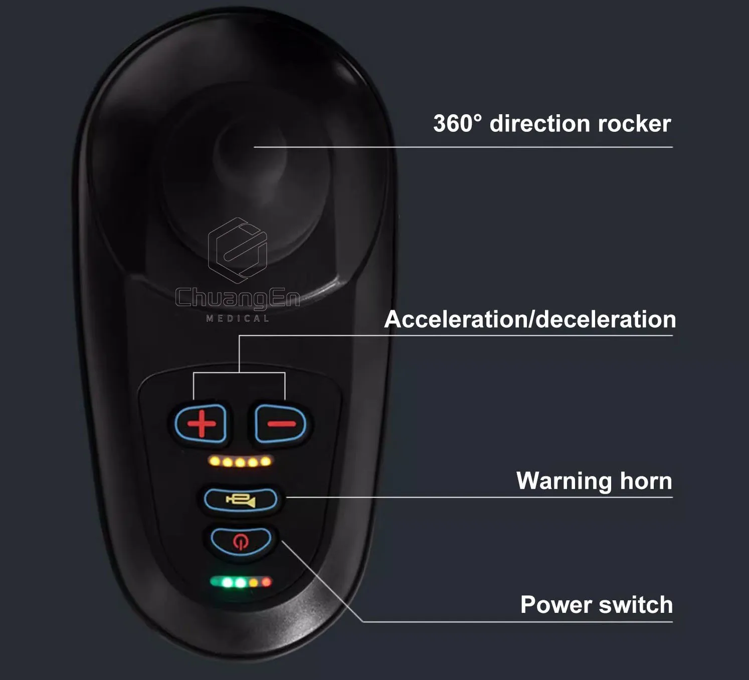 CLD-01 Foldable Electric Power Wheelchair For The Elderly（16 Inch）