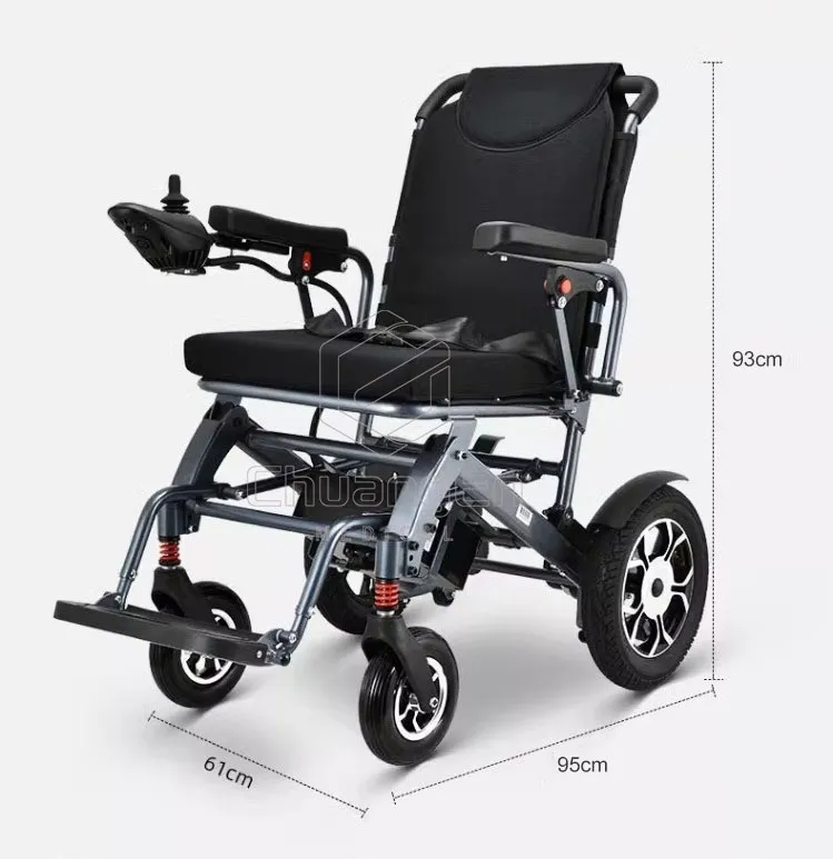 CLD-06 Foldable Airplane Model Electric Wheelchair For The Elderly（12 Inch）