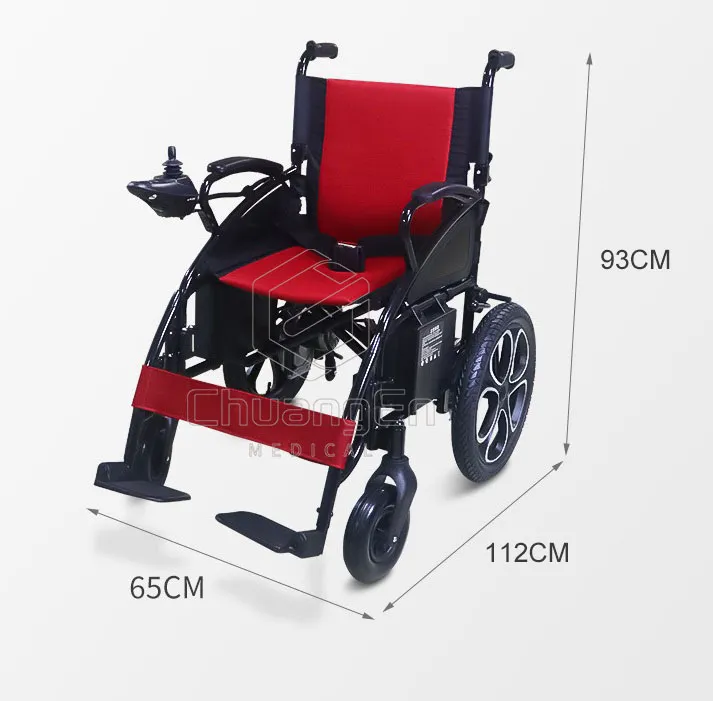 CLD-07 Lightweight Power Electric Wheelchair For The Elderly（16 Inch）