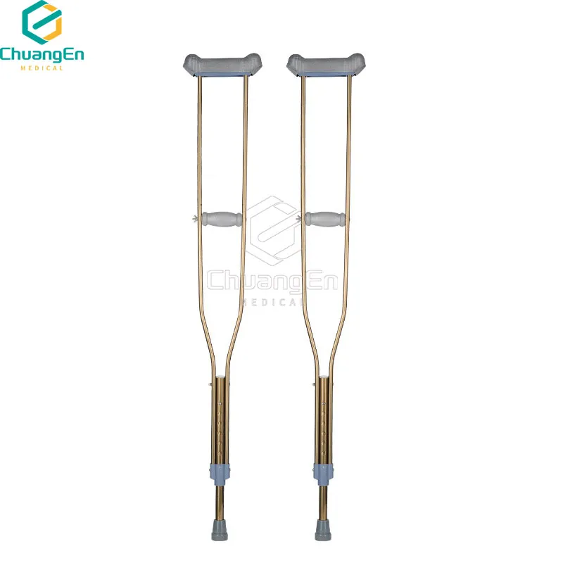 Lightweight Aluminum Underarm Crutches for Mobility Support