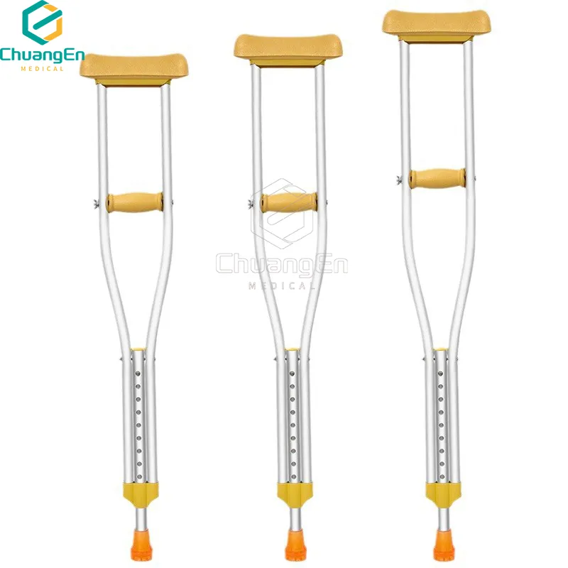 Aluminum Underarm Crutches – Lightweight, Adjustable