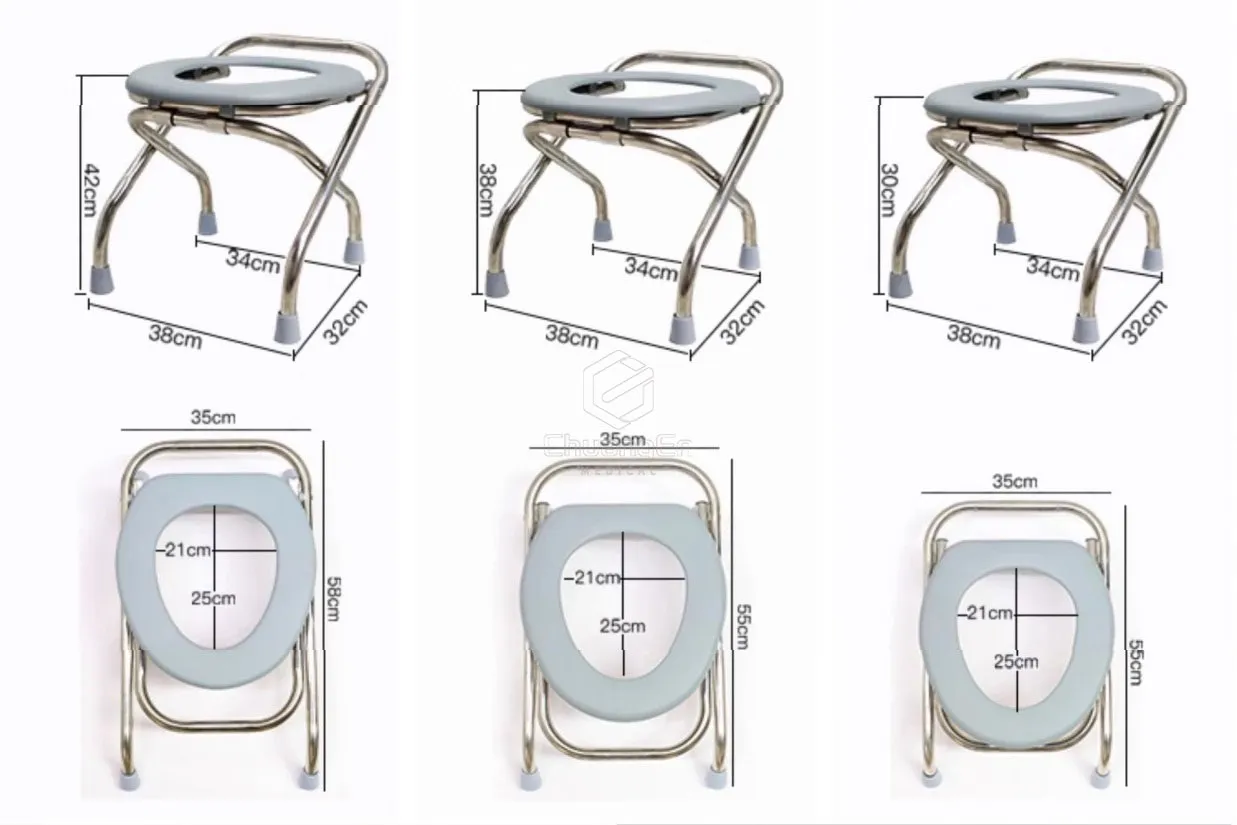 Wholesale Folding Toilet Chair for Pregnant Women-Squat Old People Toilet Rehabilitation Therapy Supplies Bathroom Safety Equipment