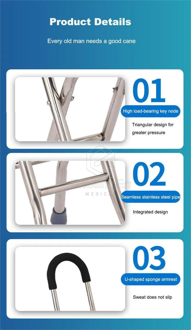 Portable Foldable Elderly Walking Stick Seat Three-legged Aluminum Folding Cane Walking Stick With Chair Portable Foldable Elderly Walking Stick Seat Three-legged Aluminum Folding Cane Walking Stick With Chair