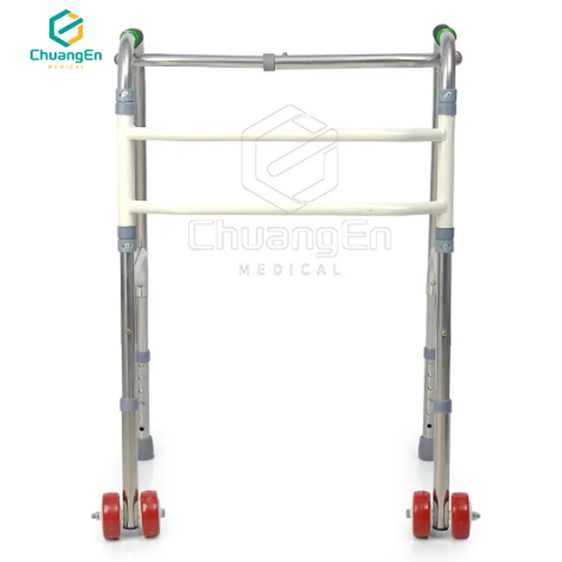 Stable Folding Elderly Walker for Seniors | Adult Walking Aid