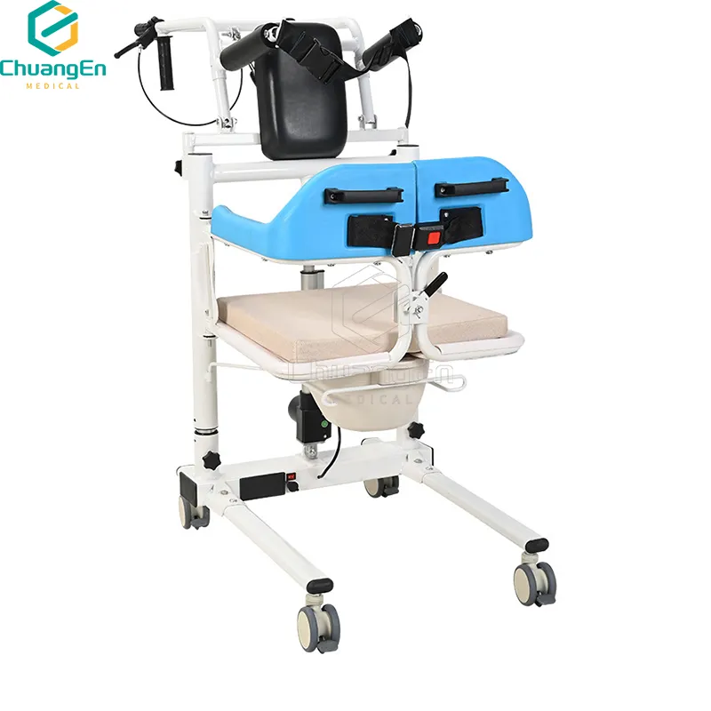 Electric Shower Transport Chair for Safe Lifts & Transfers