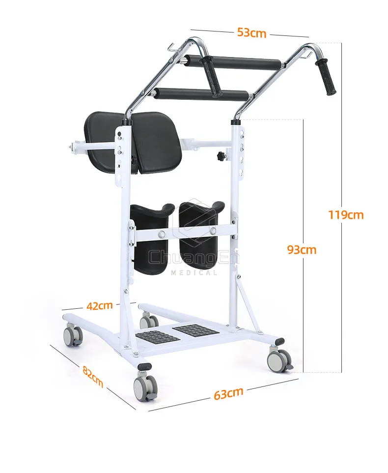 Stand Transfer Chair Elderly Patient Transfer Lift Handicapped Wheelchair