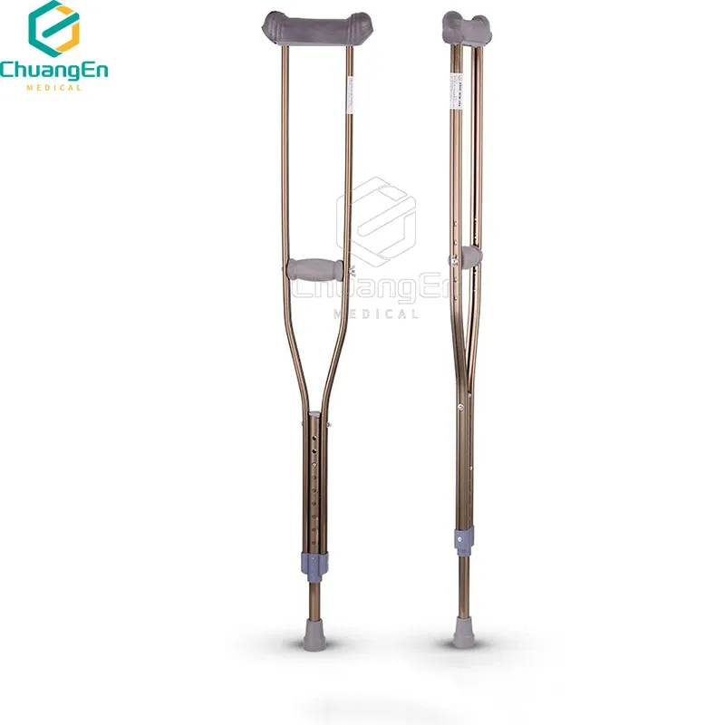 Lightweight Aluminum Underarm Crutches for Mobility Support