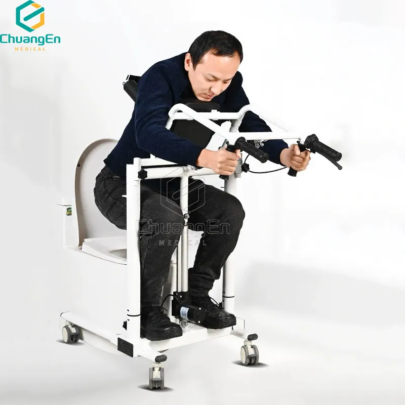 Electric Shower Transport Chair for Safe Lifts & Transfers