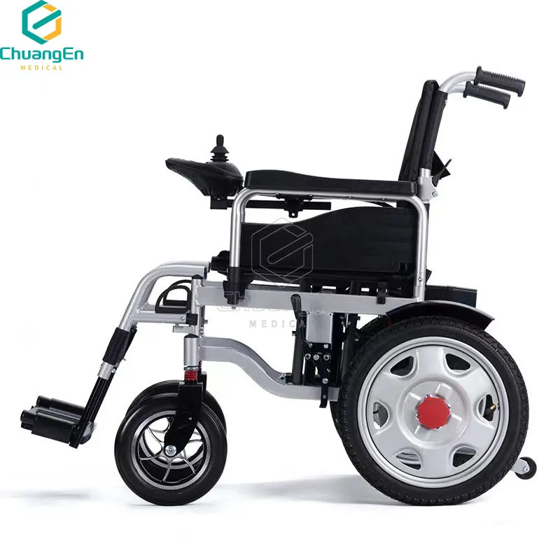 Electric Foldable Wheelchair - Lightweight, Portable Travel