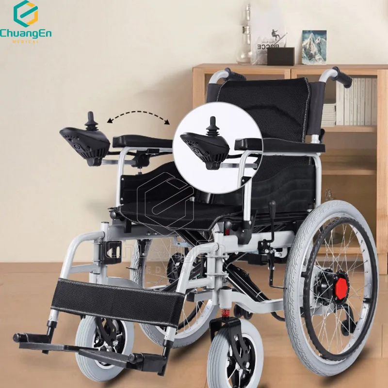 Premium Electric Wheelchair – Lightweight & Foldable Mobility Solution