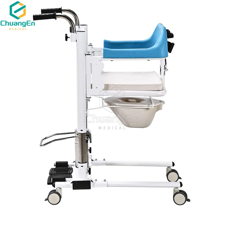 Safe Hydraulic Transfer Chair for Easy Patient & Elderly Lift