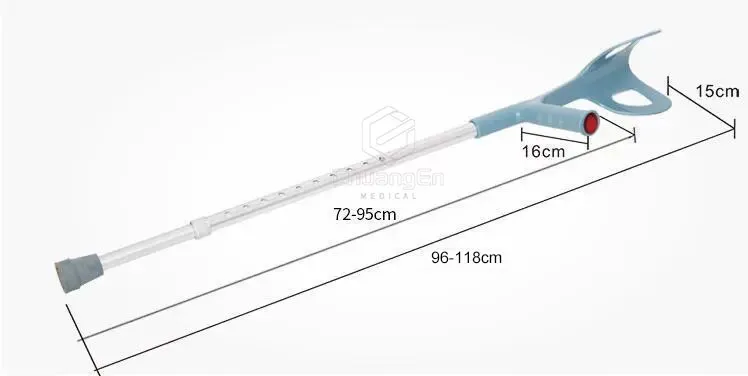 CS-02 Price cheap stretchable elbow crutches for Rehabilitated population