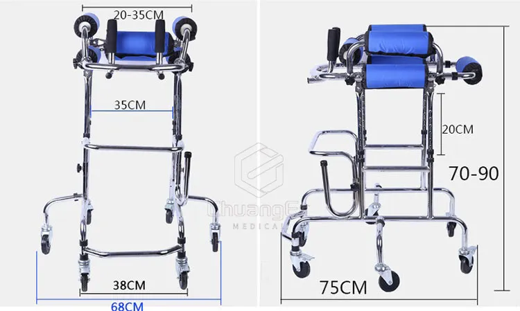 Hemiplegic Children's Walker Rehabilitation Equipment Multi Functional Child Walking Aid for Disabled Hemiplegic Children's Walker Rehabilitation Equipment Multi Functional Child Walking Aid for Disabled
