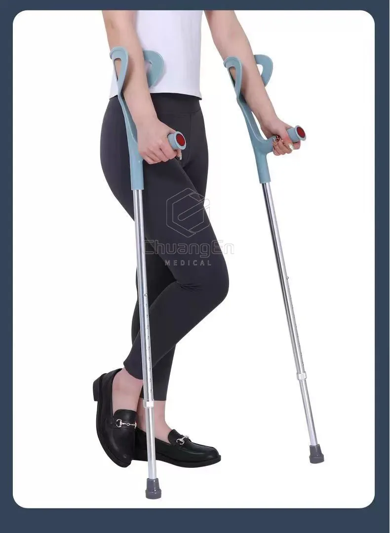 CS-02 Price cheap stretchable elbow crutches for Rehabilitated population