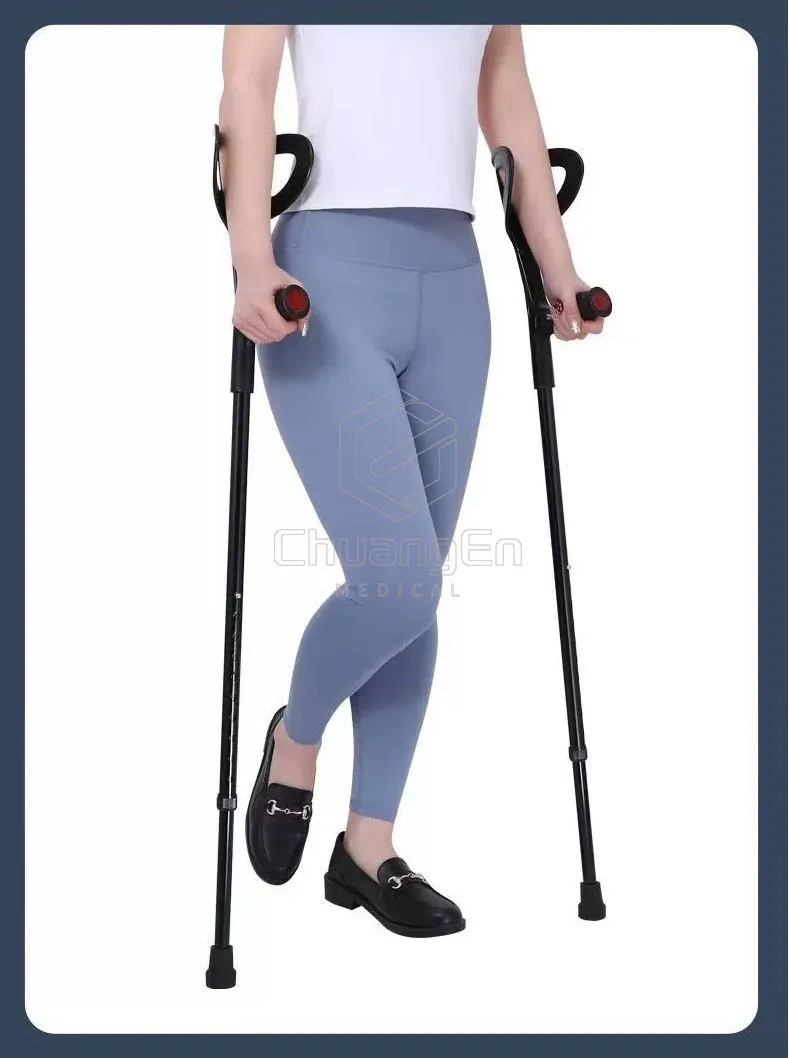 CS-02 Price cheap stretchable elbow crutches for Rehabilitated population
