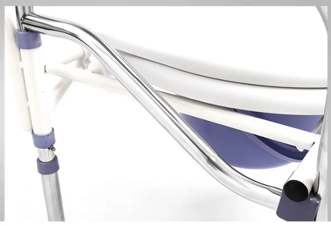 CZB-06 Portable Foldable Shower Commode Chair- Shijiazhuang Chuangen Technology | Adjustable, Durable, Portable