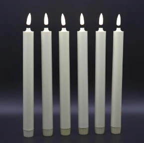 Your Space with Battery Operated Taper Candles