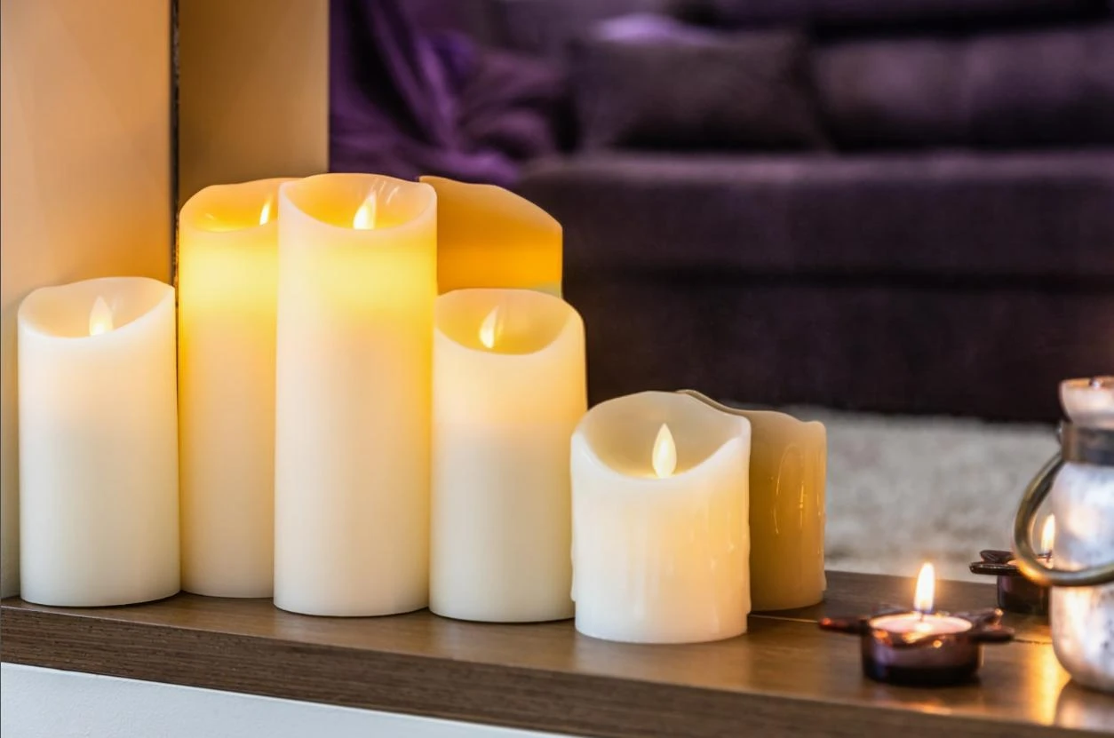 Modern Home Decoration New Favorite - Led Pillar Candle