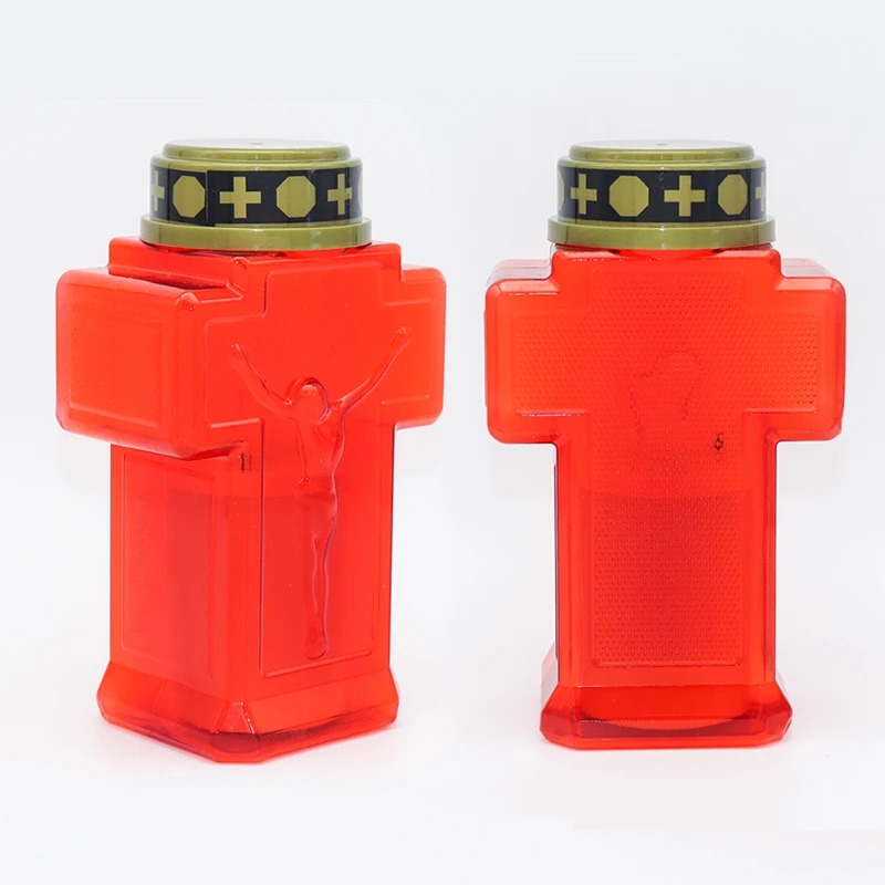 Electronic Waterproof Led Cemetery Candle Prayer