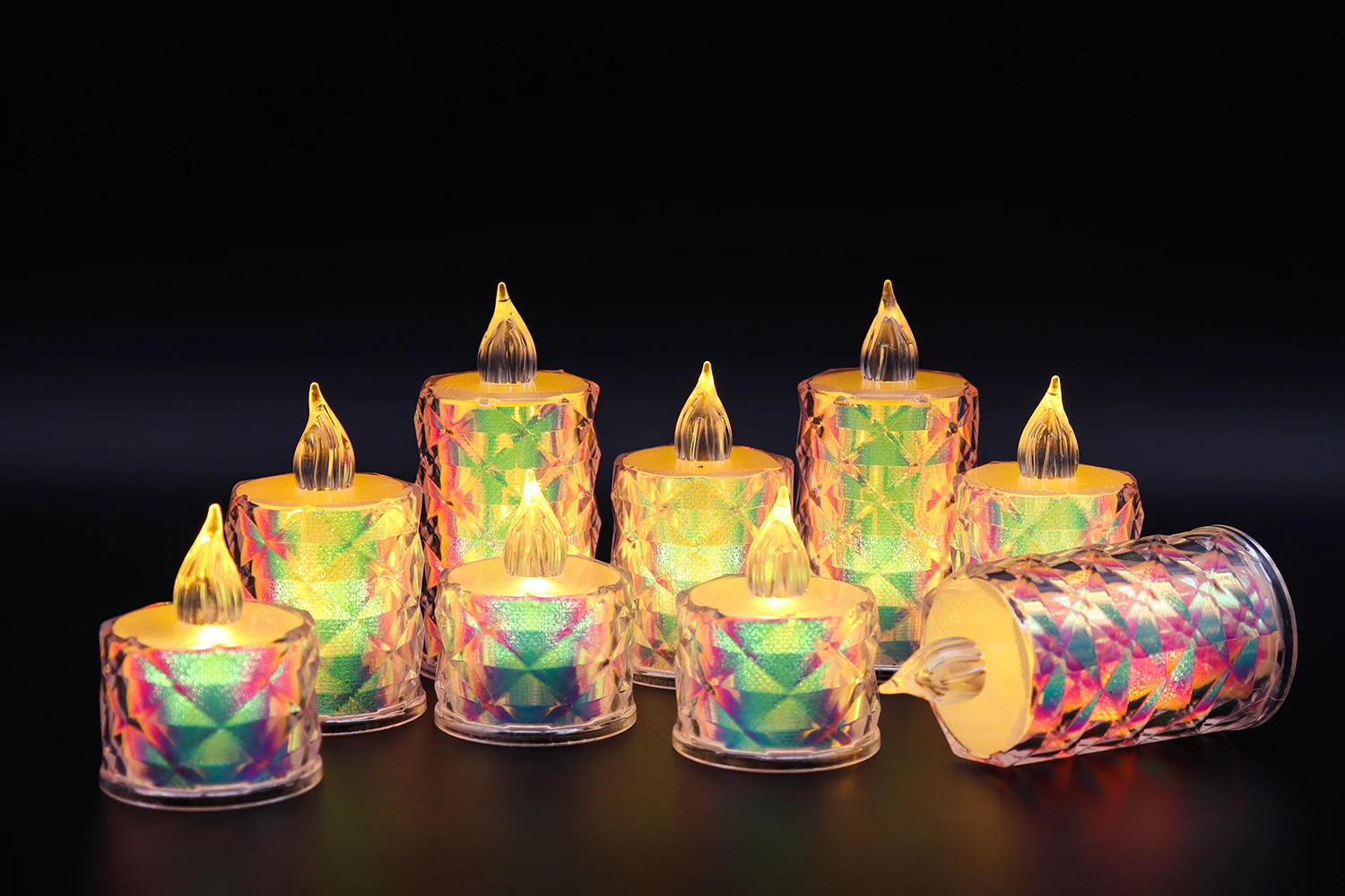 What is the difference between LED flash candles and regular candles