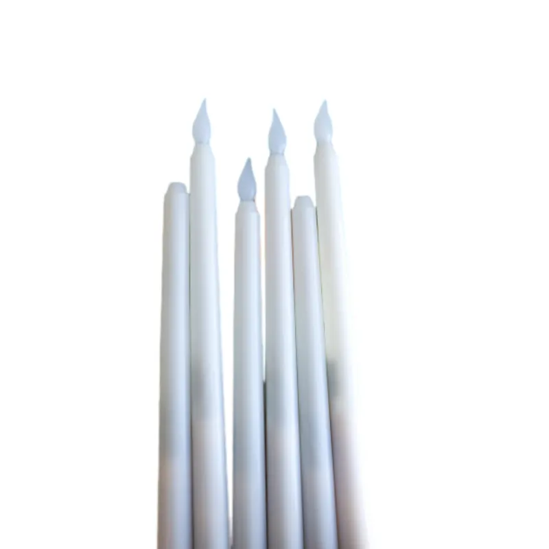 candle manufacturer wholesale household pink led taper candle set battery control