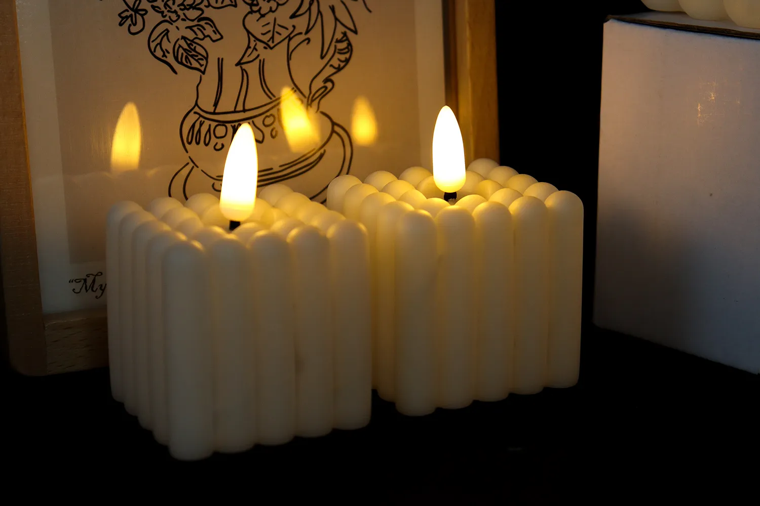 Read More About led candle wall art
