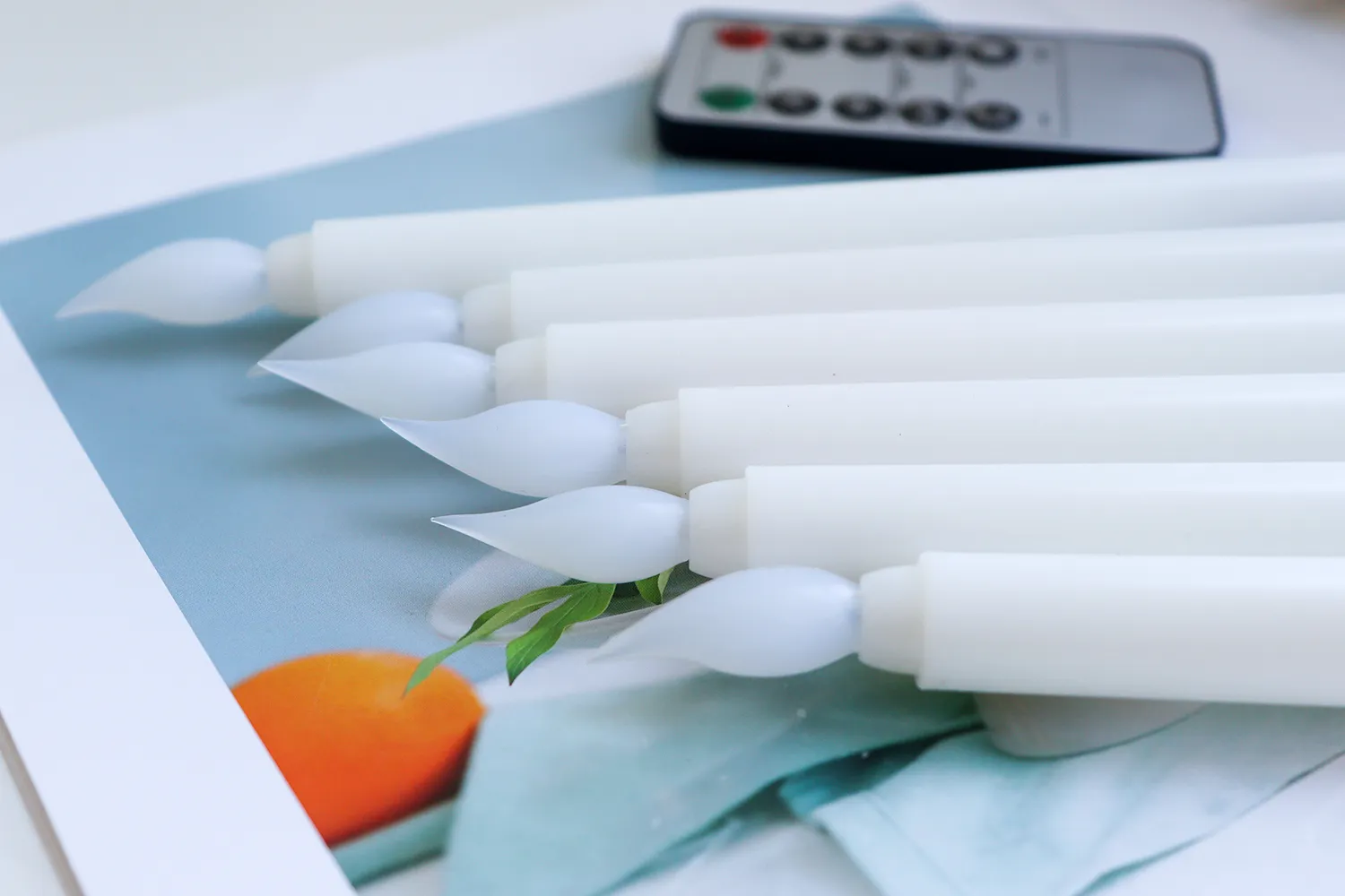 Read More About flickering taper candles with remote