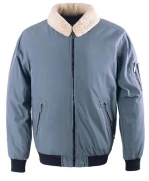 Blue Outdoor Jacket: Style Meets Extreme Weather Protection