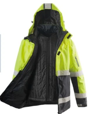 Men's Hi Vis Winter Jacket: Visibility and Warmth for Extreme Conditions