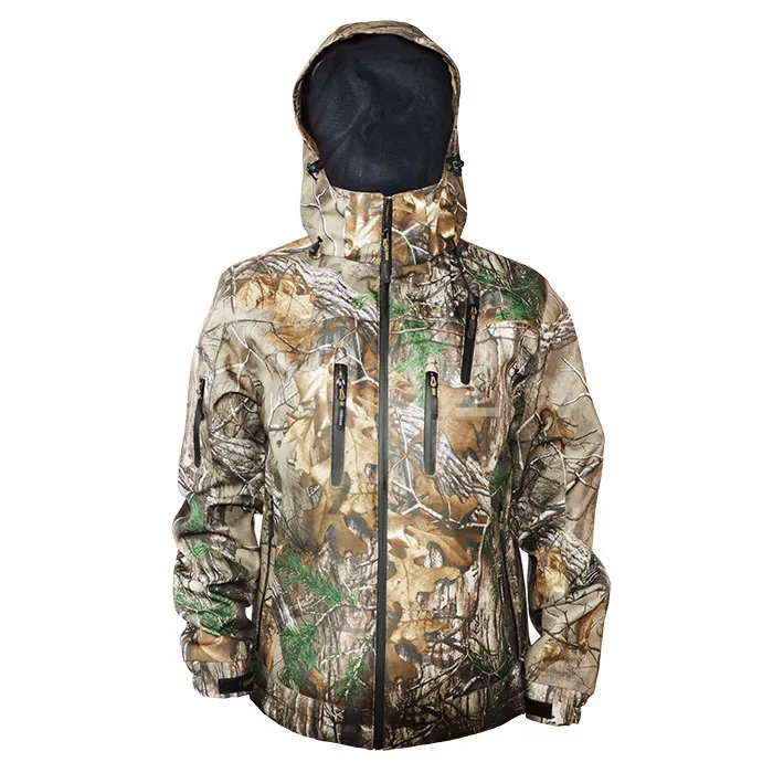 Waterproof Realtree Jacket Ideal For Hunting In Wet Conditions