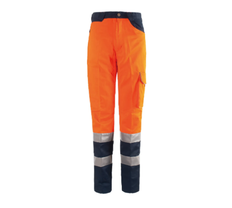 Men's Hi-Vis Two-Tone Reflective Cargo Safety Work Pants