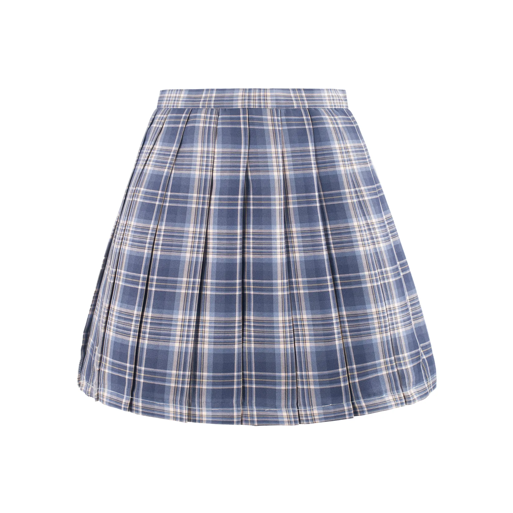 Skirt With Plaid Shirt