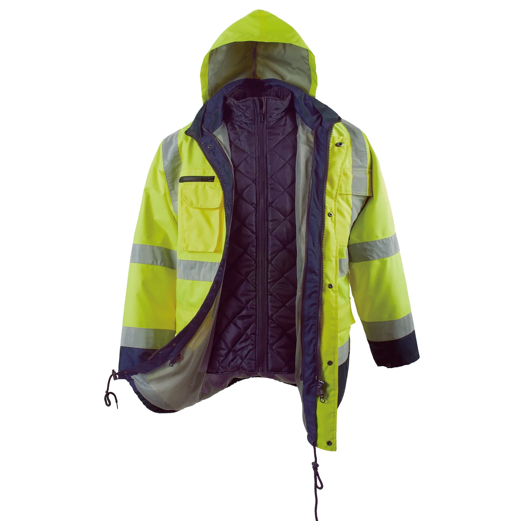Men’s Hi Vis Winter Padding Jacket