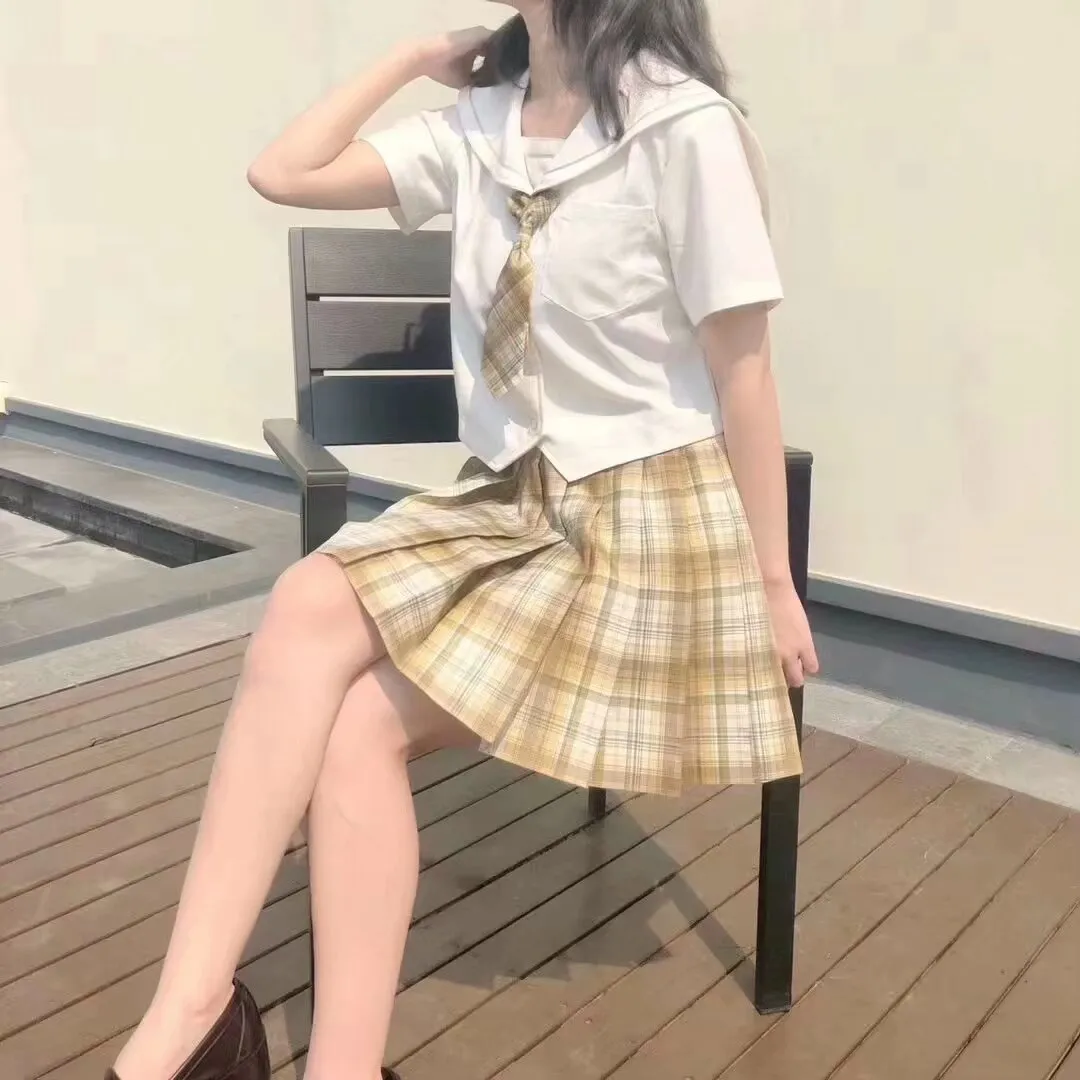 Skirt With Plaid Shirt Skirt With Plaid Shirt