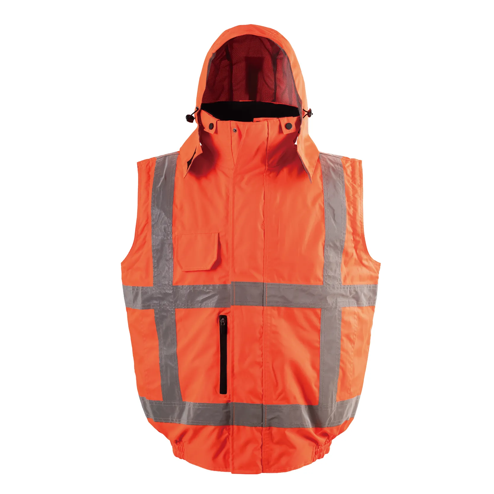 Mens Parka Removable Hood