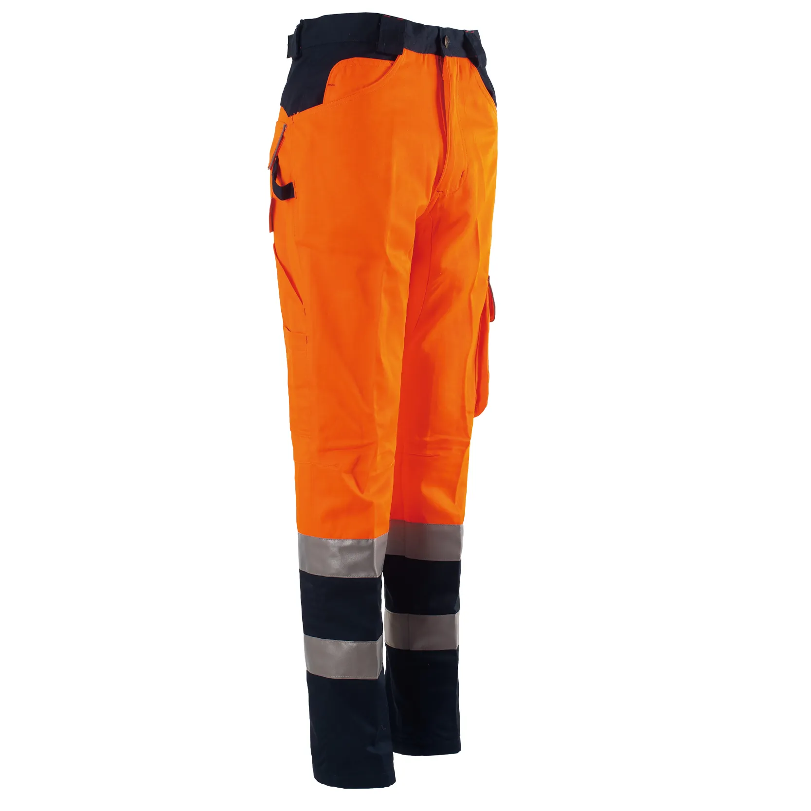 Men’s Hi Vis Two-Tone Reflective Cargo Safety Work Pants