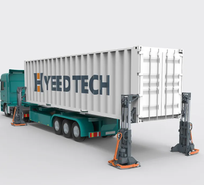 Heavy-duty container lifts can lift fully loaded containers.